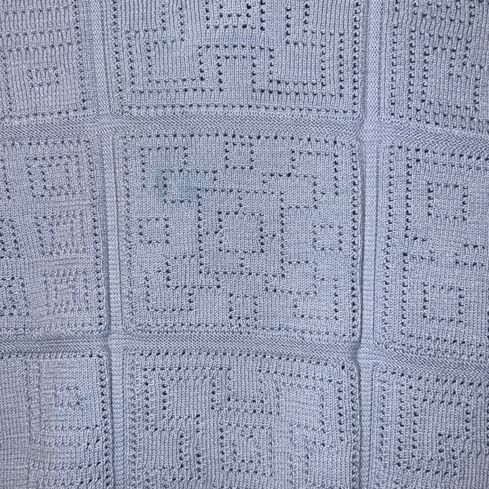 Reiss Geometric Knit Half Zip Polo - Picture 3 of 4